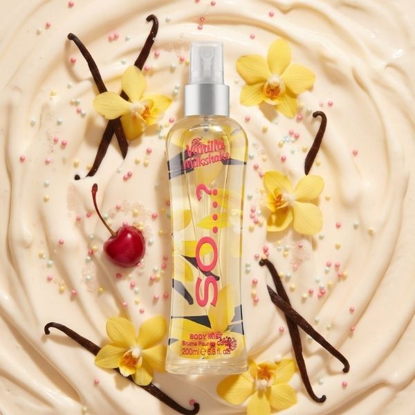 So Vanilla Milkshake Body Mist 200Ml