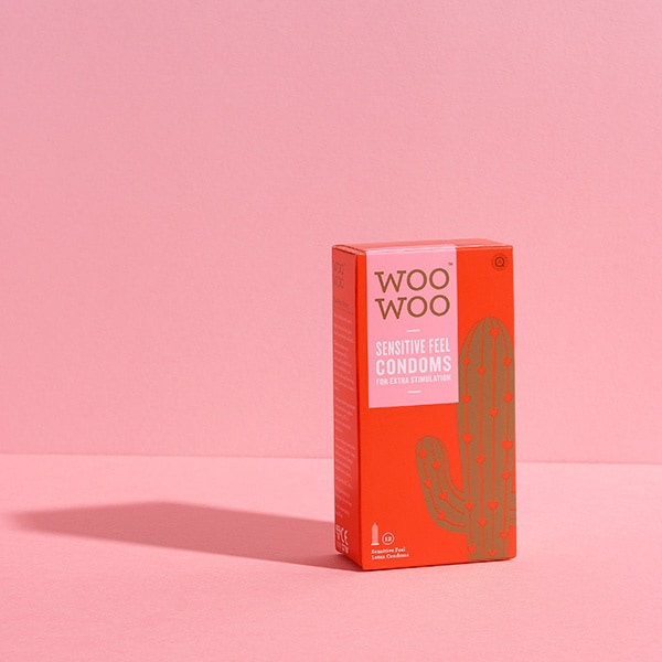 Woowoo Condoms Sensitive Feel 12 pack