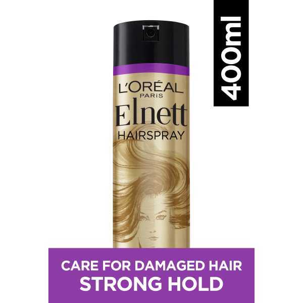 L'Oreal Hairspray Elnett Care Damaged Hair Argan Oil 400ml