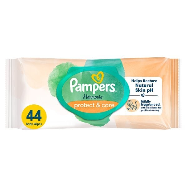 Pampers Harmonie Protect & Care Baby Wipes- 1 pack of 44 wipes