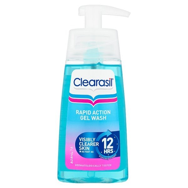 Clearasil Rapid Action Cleanser Acne Face Wash Gel 150ml