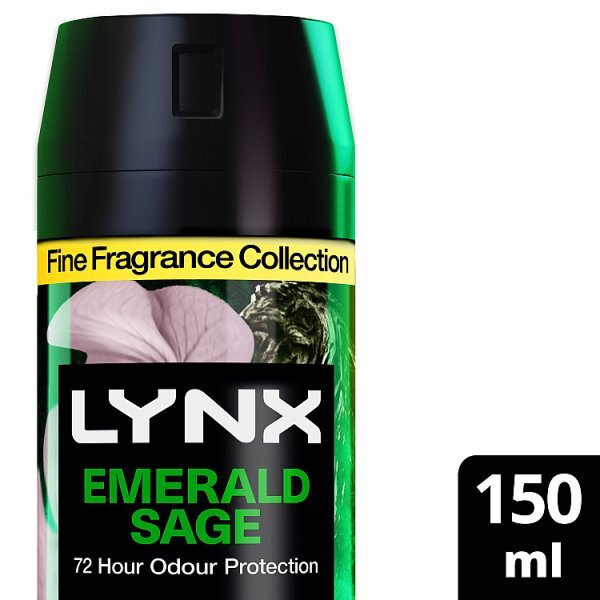 Lynx Fine Fragrance Collection Emerald Sage Premium Body Spray 150 ml