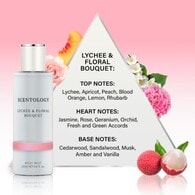 Scentology Lychee & Floral Bouquet Body Mist 200Ml