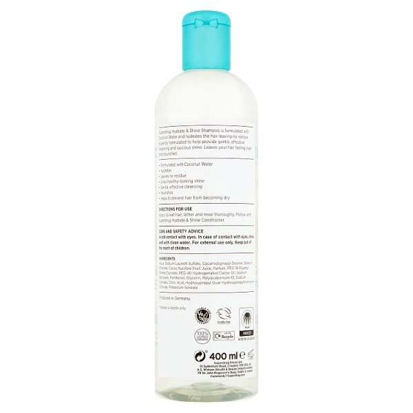 Superdrug Extracts Coconut Water Shampoo 400ml
