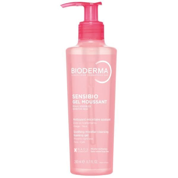 Bioderma Sensibio Soothing Face Wash Sensitive Skin 200Ml