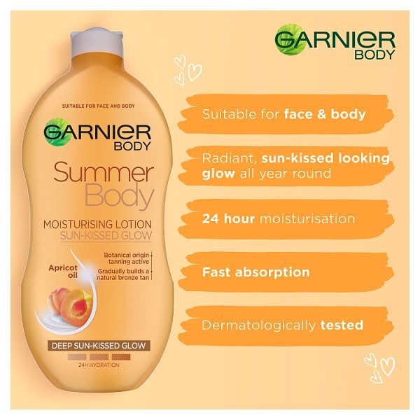 Garnier Summer Body Dark Gradual Tan Moisturiser 400ml