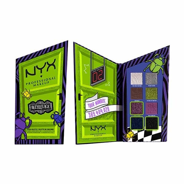 Beetlejuice Shadow Palette For The Recently Deceased