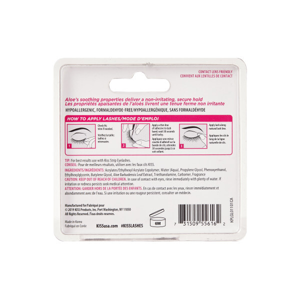 Kiss Strip Lash Adhesive  Clear