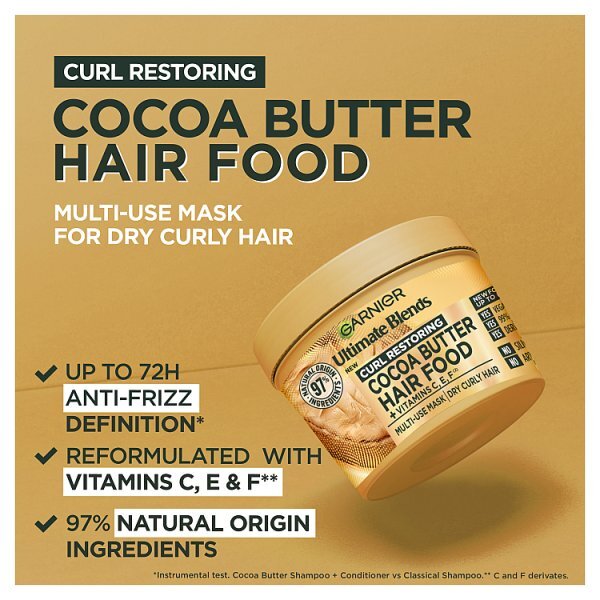 Garnier Ultimate Blends Hair Food Cocoa Butter Hair Mask