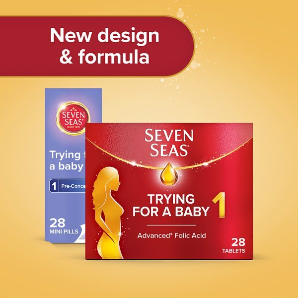 Seven Seas Trying For A Baby Prenatal Vitamins -28 capsules