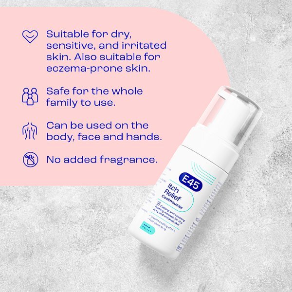 E45 Itch Relief Mousse
