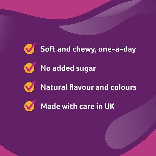 Bassetts Kids Multivitamins 3-6 Omega-3 Blackcurrant 30S