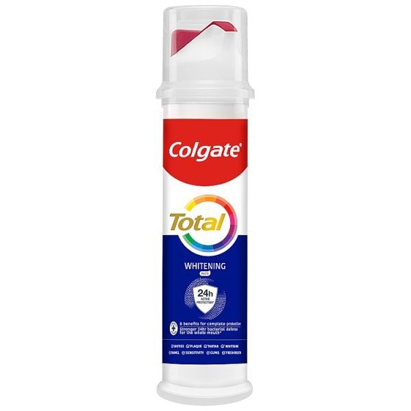 Colgate Total Whitening Toothpaste Pump 100ml