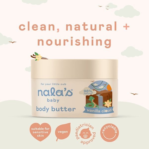 Nala's Baby Body Butter Vanilla Cloud 200Ml