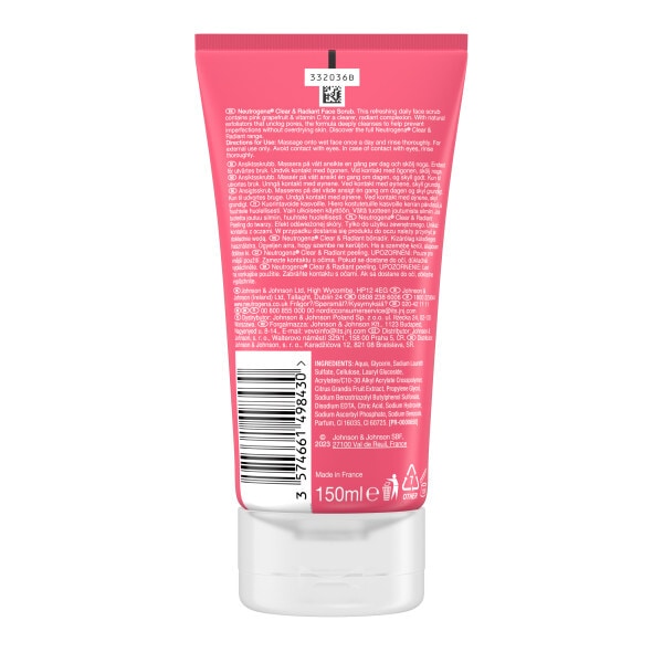 Neutrogena® Refreshingly Clear Daily Exfoliator 150ml