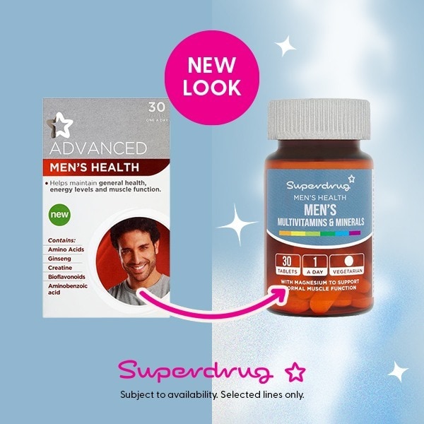 Superdrug Advanced Mens Health X30