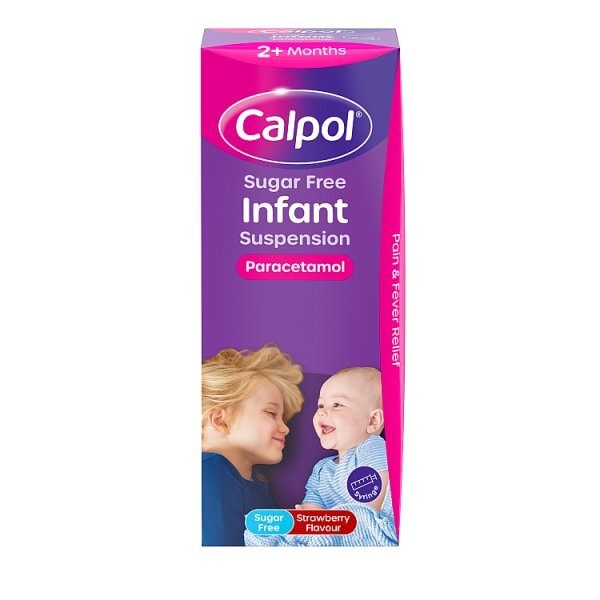 Calpol Infant 2+ Months Suspension Sugar Free 200ml