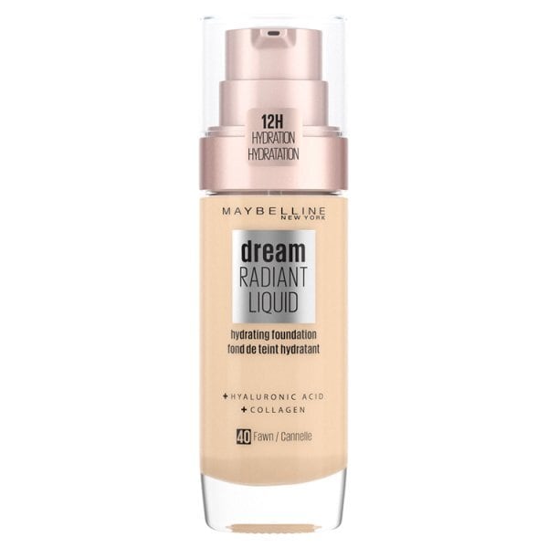 Maybelline Dream Radiant Liquid Foundation 40 Fawn 30ml