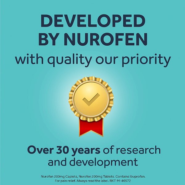 Nurofen 200mg Ibuprofen Caplets 16's