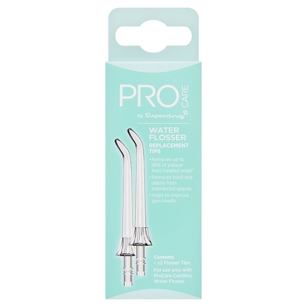 Superdrug ProCare Water Flosser Replacement Tips x2