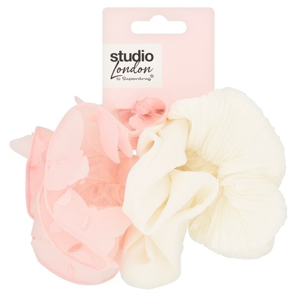 Studio London Butterfly Scrunchies 3pk