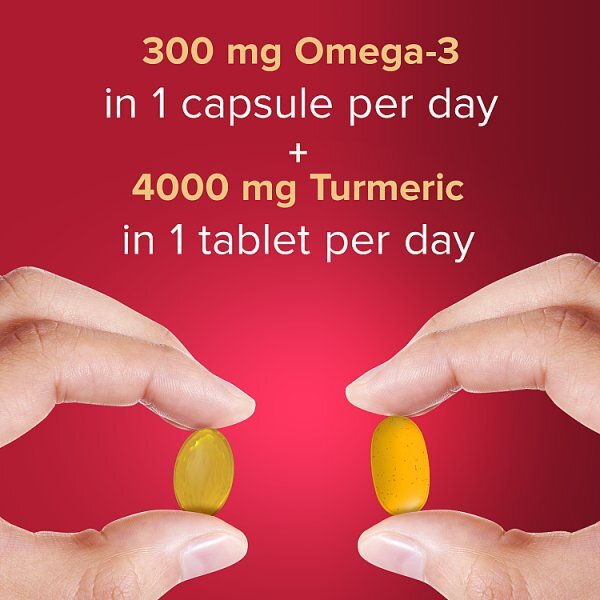 Seven Seas Omega-3 Plus Turmeric - 30 Duo Pack