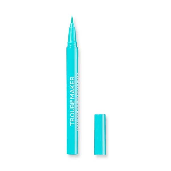 Trouble Maker Outsider Colour Liquid Eyeliner Pen Aqua Blue