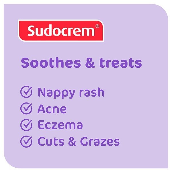 Sudocrem Antiseptic Cream 60g - Nappy Rash, Acne, Eczema