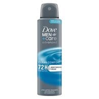 Dove Men Adv Antiperspirant Deodorant Clean Comfort 150ml