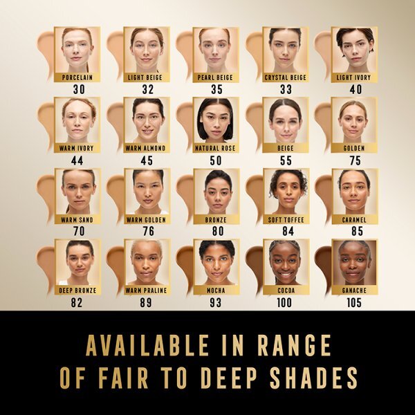 Max Factor Miracle Pure Foundation 76 Warm Golden