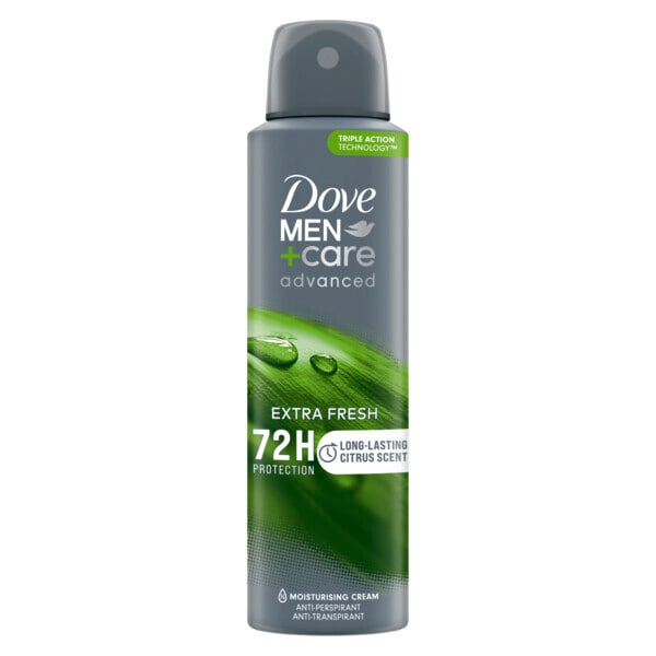 Dove Men Adv Antiperspirant Deodorant Extra Fresh 150ml