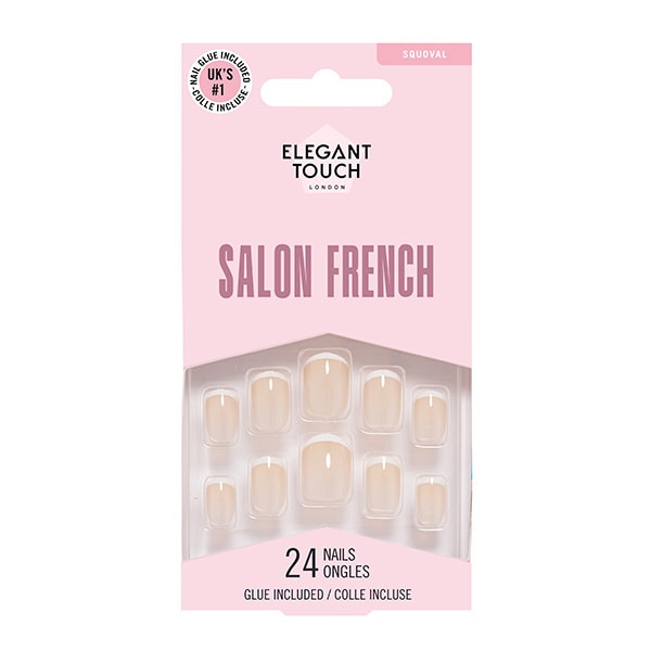 Elegant Touch False Nails French 114