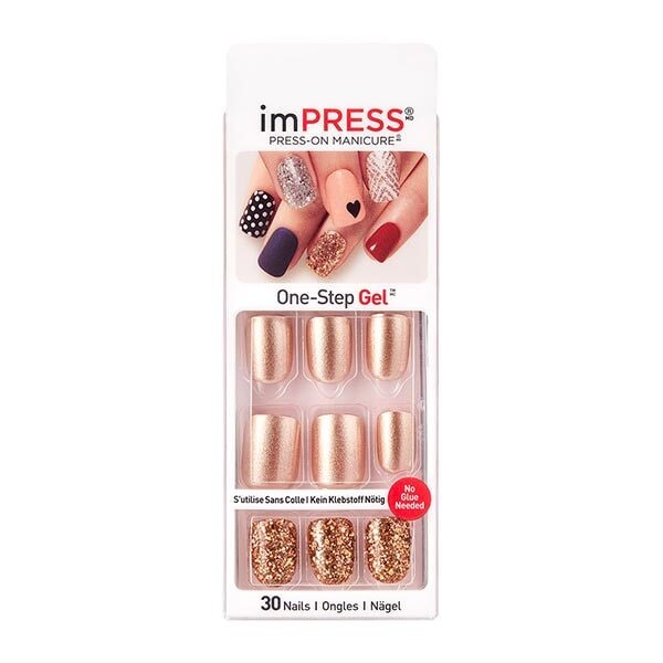 Kiss Impress Gel Fake Nails - Symphony