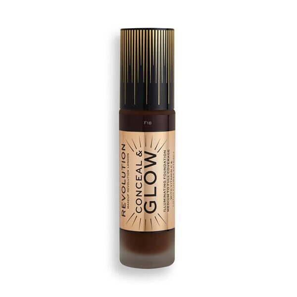 Revolution Conceal & Glow Foundation F18