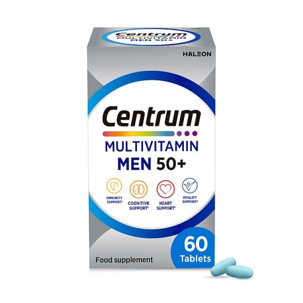 Centrum Men 50+ Multivitamin Tablets 60S
