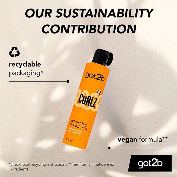 Got2b Curlz Refreshing Dry Oil Mist