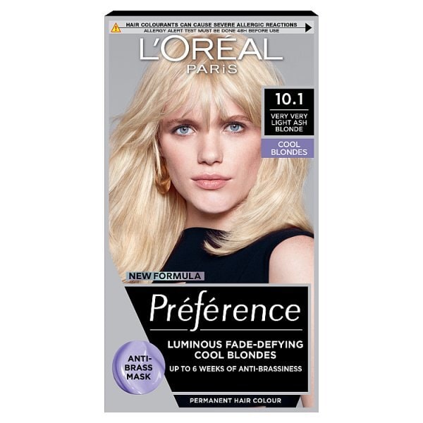 Preference 10.1 Helsinki Very Light Ash Blonde Hair Dye