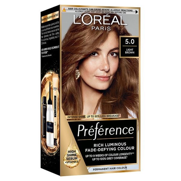 Preference Infinia 5 Palma Natural Light Brown Hair Dye