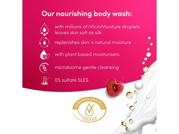 Dove Replenishing Advanced Body Care Body Wash 400ml