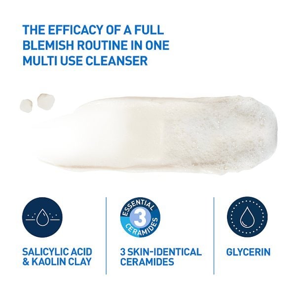 CeraVe Blemish Clay To Foam Cleanser 118ml