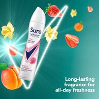 Sure Antiperspirant Deo Aerosol Nonstop Bright Bouquet 250ml