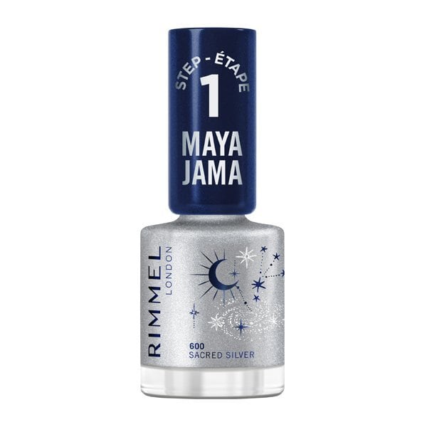 Rimmel Maya Jama Limited Edition Super Gel Sacred Silver 600 12Ml