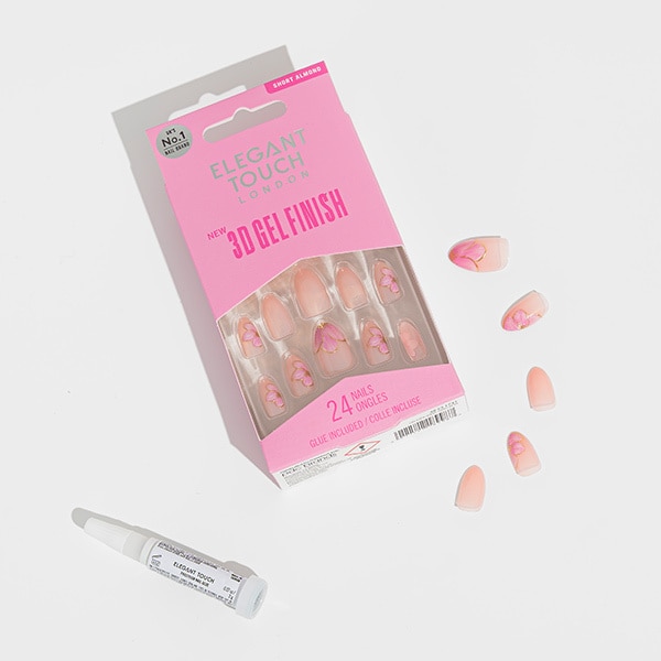 Elegant Touch 3D Gel Finish - Gilded Petal