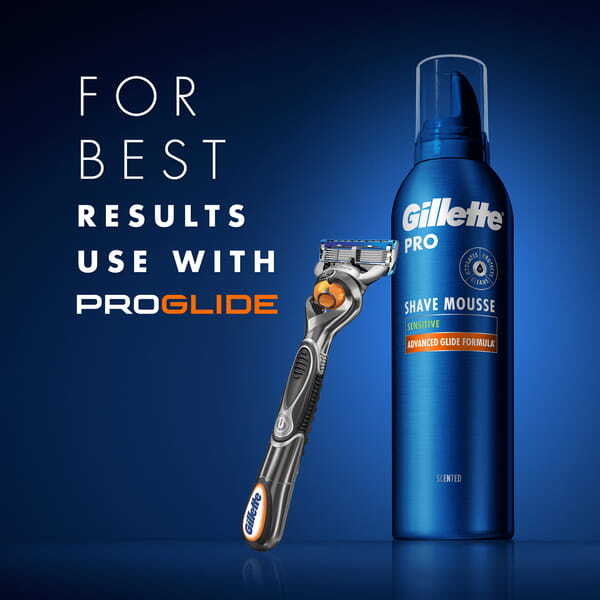 Gillette Pro Shave Mousse Shave Foam 240ml
