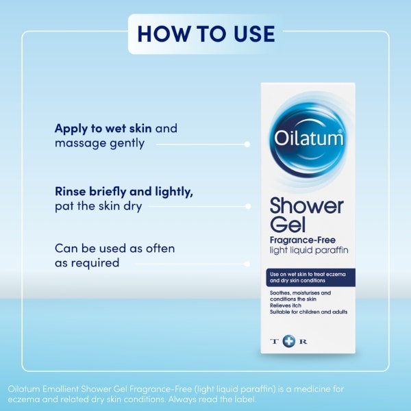Oilatum Adult  Emollient Shower Gel Treatment 150Ml