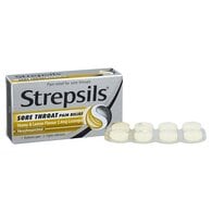 Strepsils Triple Action Honey & Lemon Throat Lozenges 24s