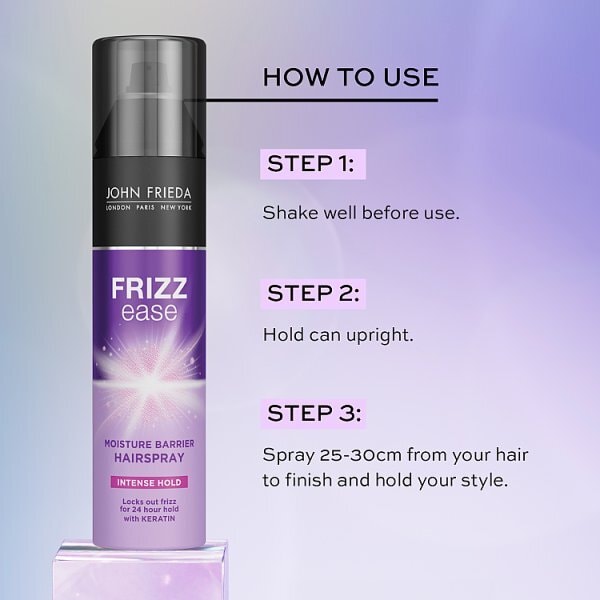 John Frieda Frizz Ease Moisture Barrier Firm Hairspray 250ml