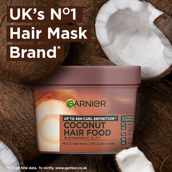 Garnier Ultimate Blends Hair Food Coco 3 in 1 Mask 400ml