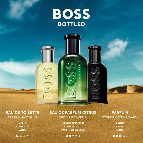 BOSS Bottled Bold Citrus Eau de Parfum for Men 100ml
