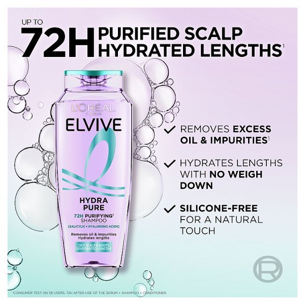 L'Oréal Paris Elvive Hydra Pure Shampoo 250ml